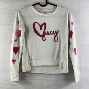 Juicy Couture Sweater Hearts Size XS